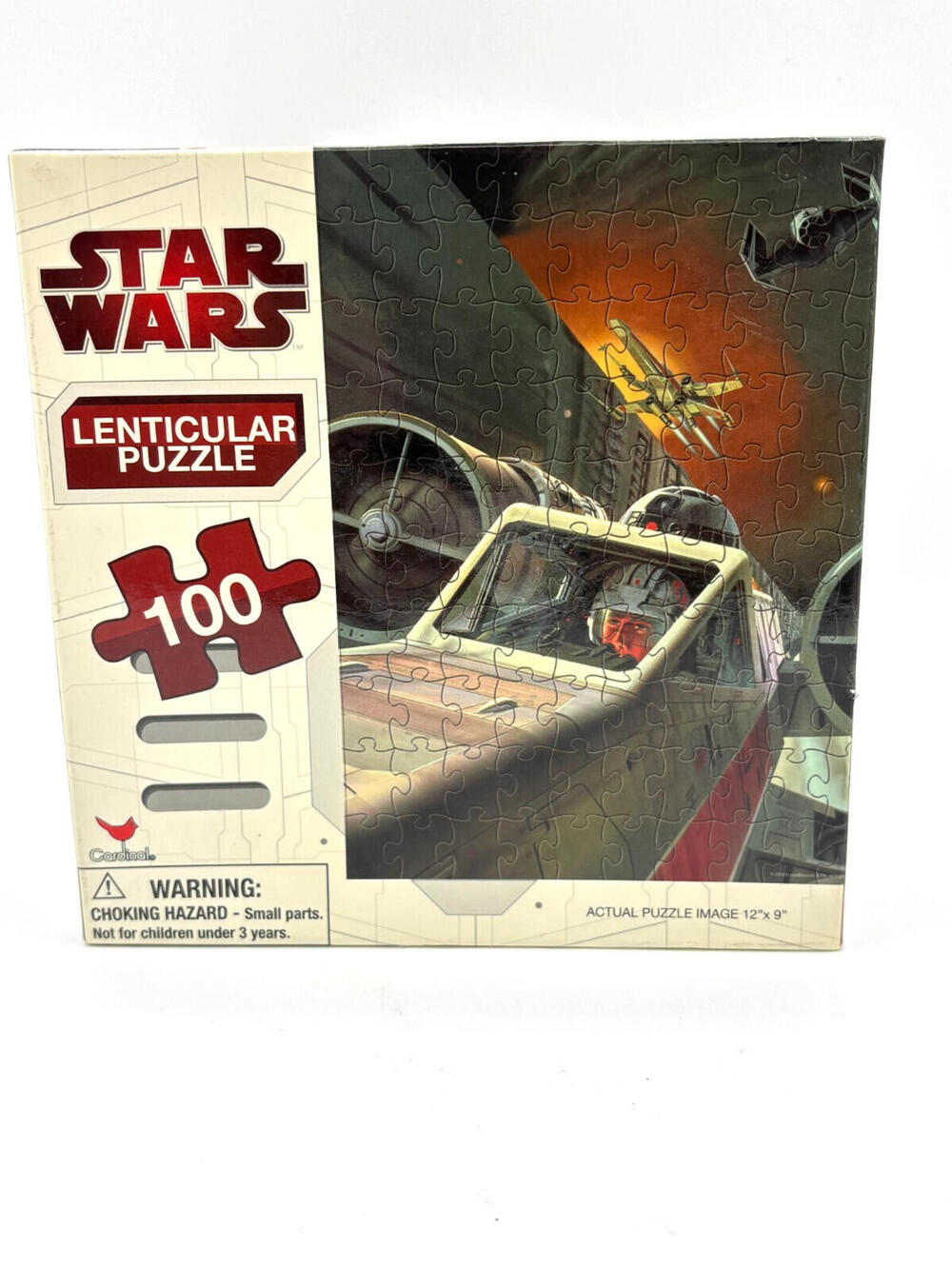 New Sealed Cardinal Industries 2010 Star Wars Lenticular Puzzle 100 Pcs.